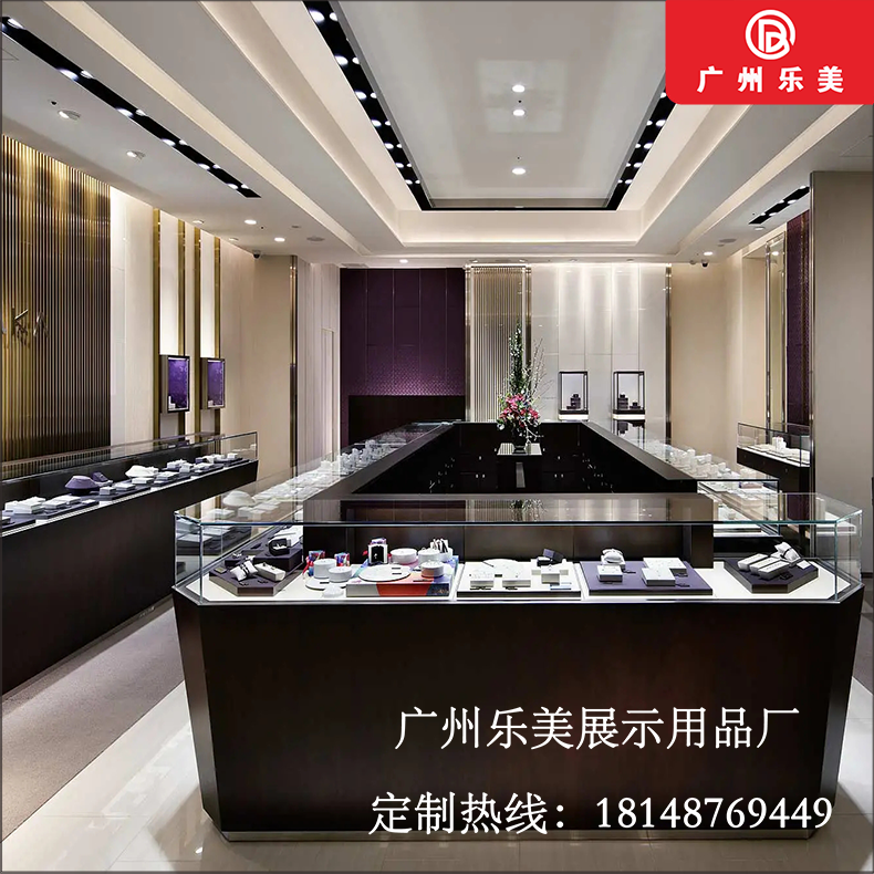 厂家定制不锈钢珠宝柜款式多样矮柜直柜弧形异形展示柜超清钢玻