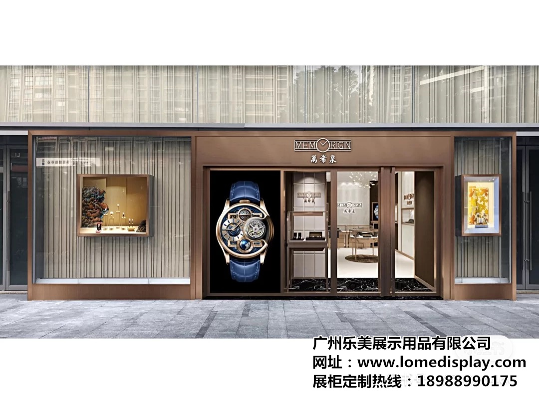 厂家专业定做设计-珠宝展柜不锈钢珠宝柜-公司展厅玻璃展柜陈列柜简约奢华