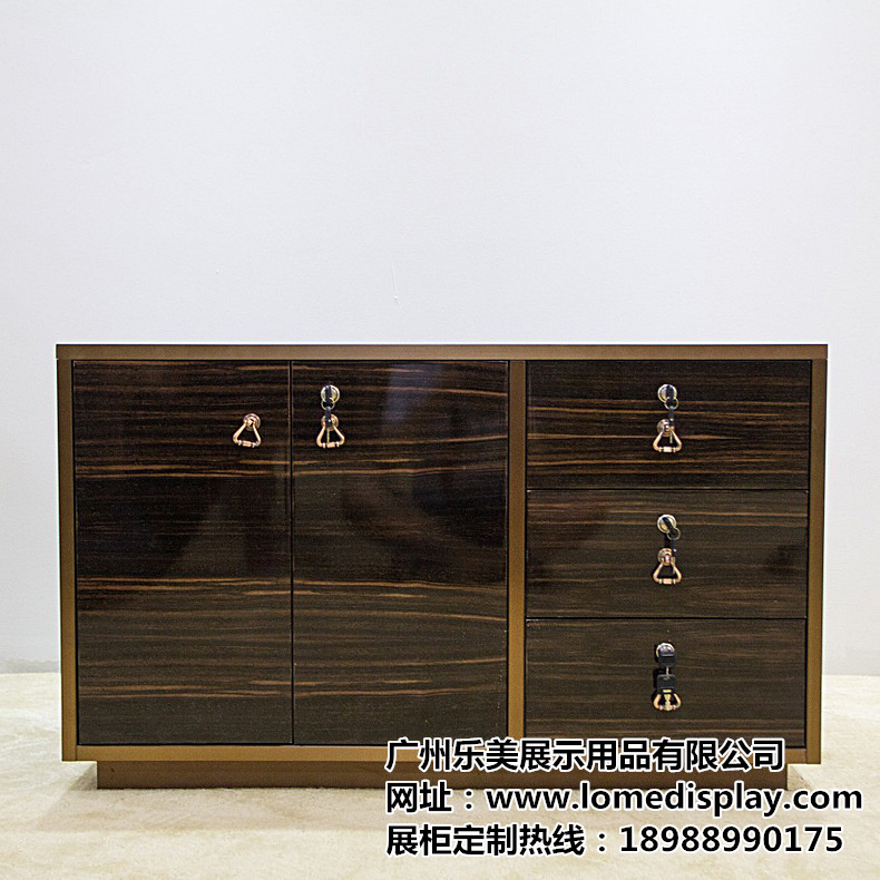 广州厂家专业定制生产珠宝木质不锈钢玻璃展柜展示柜中岛柜